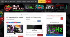 Desktop Screenshot of blurbusters.com